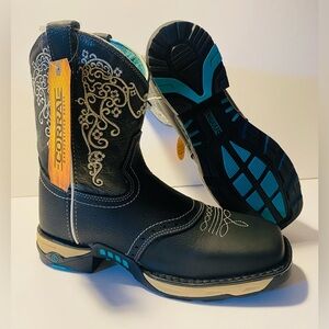 Corral Western Leather Rancher Boots Handcrafted Women's Size 8M NWT